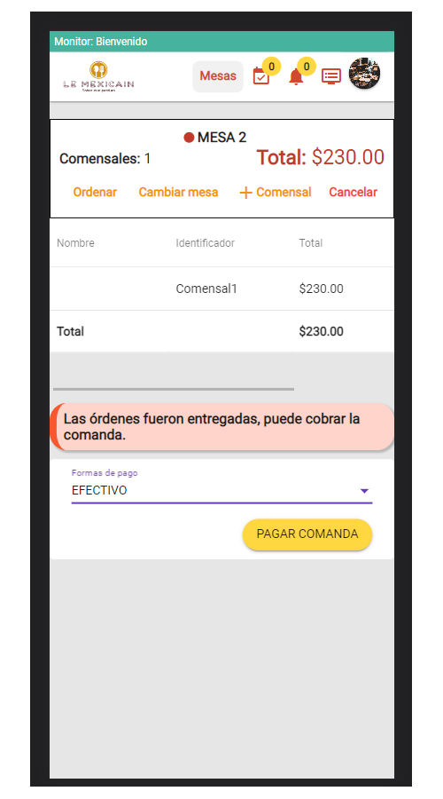 Controlar insumos e ingredientes en restaurante con receta