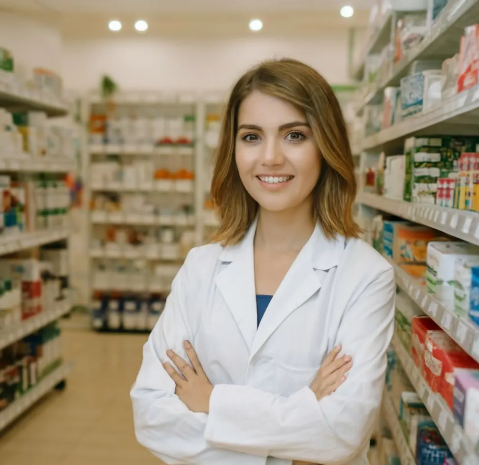 Sistema farmacéutico con consultorio médico, manejo de recetas en farmacia