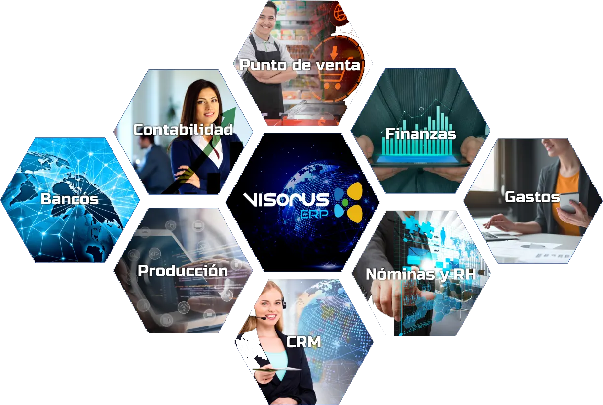 Módulos VISORUS ERP