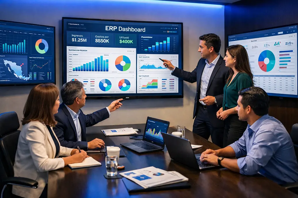 Integración de todos los departamentos de la empresa en un solo lugar