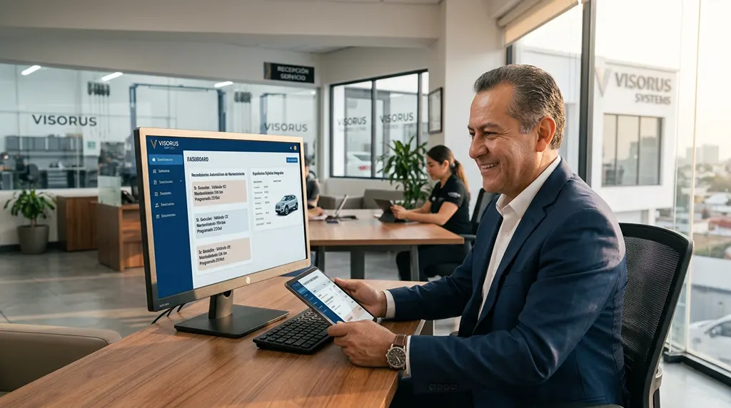 De la recepción del cliente a la entrega: Cómo digitalizar el ciclo de órdenes de servicio para fidelizar clientes 6 Administracion de servicios con VISORUS ERP OS