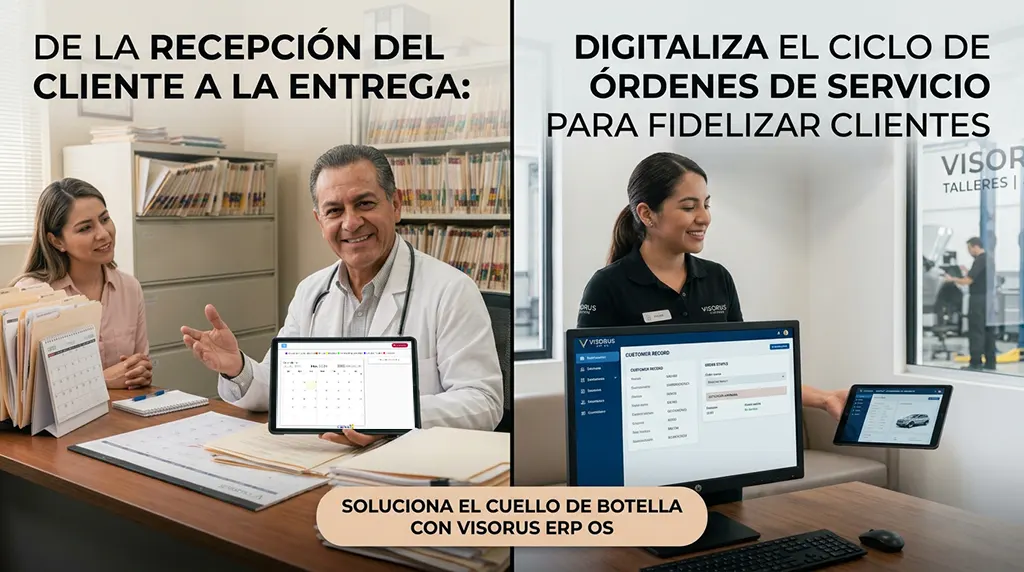 De la recepción del cliente a la entrega: Cómo digitalizar el ciclo de órdenes de servicio para fidelizar clientes 2 Cómo digitalizar el ciclo de órdenes de servicio para fidelizar clientes
