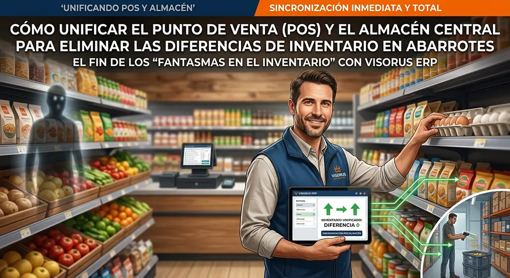 ¿Fantasmas en tu almacén? Cómo unificar el Punto de Venta (POS) y el Almacén Central para eliminar diferencias de inventario en abarrotes 2 Portada fantasmas en el inventario